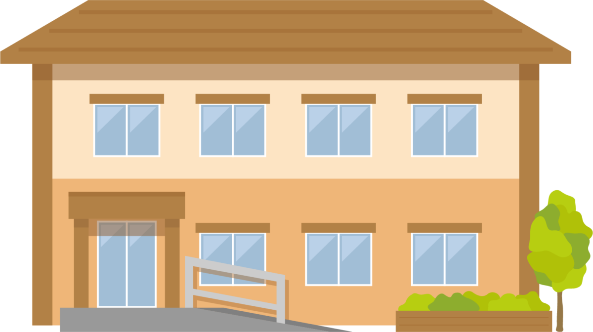 障害福祉サービス事業の建物